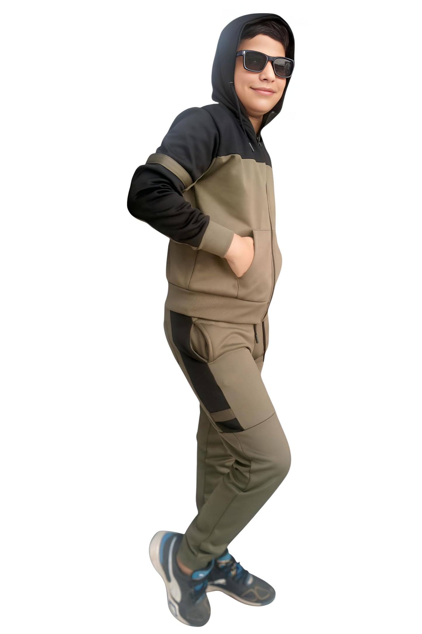 ASHTON Kids slim fit tracksuit