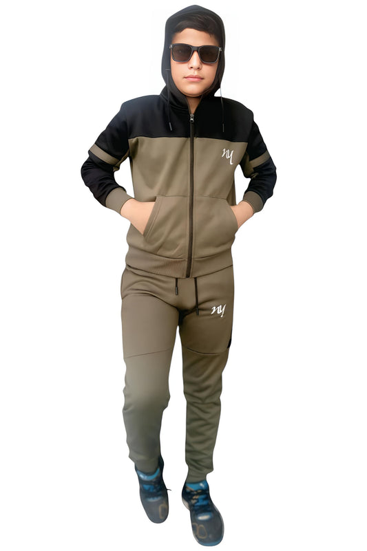 ASHTON Kids slim fit tracksuit