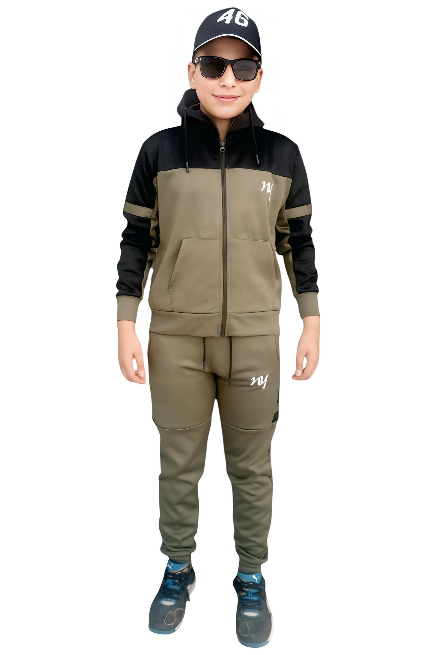 ASHTON Kids slim fit tracksuit