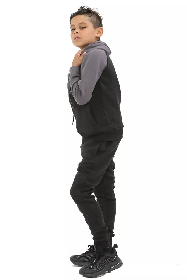 Two Tone Junior Fleece Tracksuit