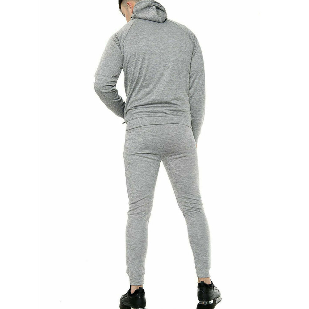 Icon Poly Tracksuit Grey