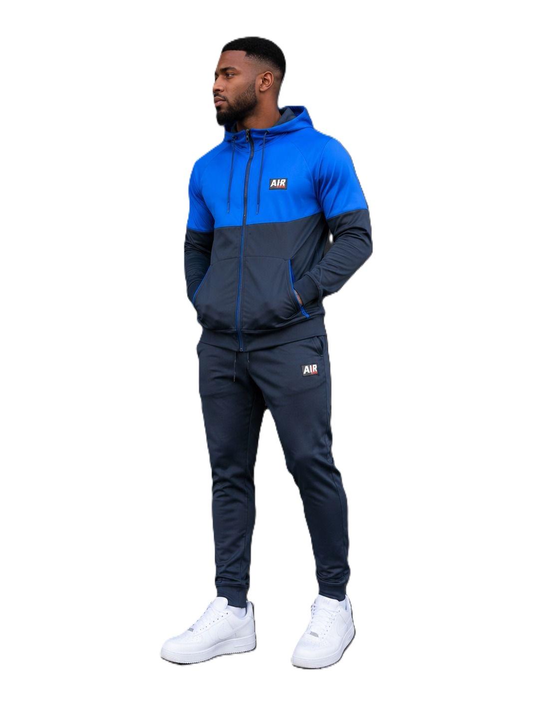 Mens Slim Fit Hoodie Tracksuit