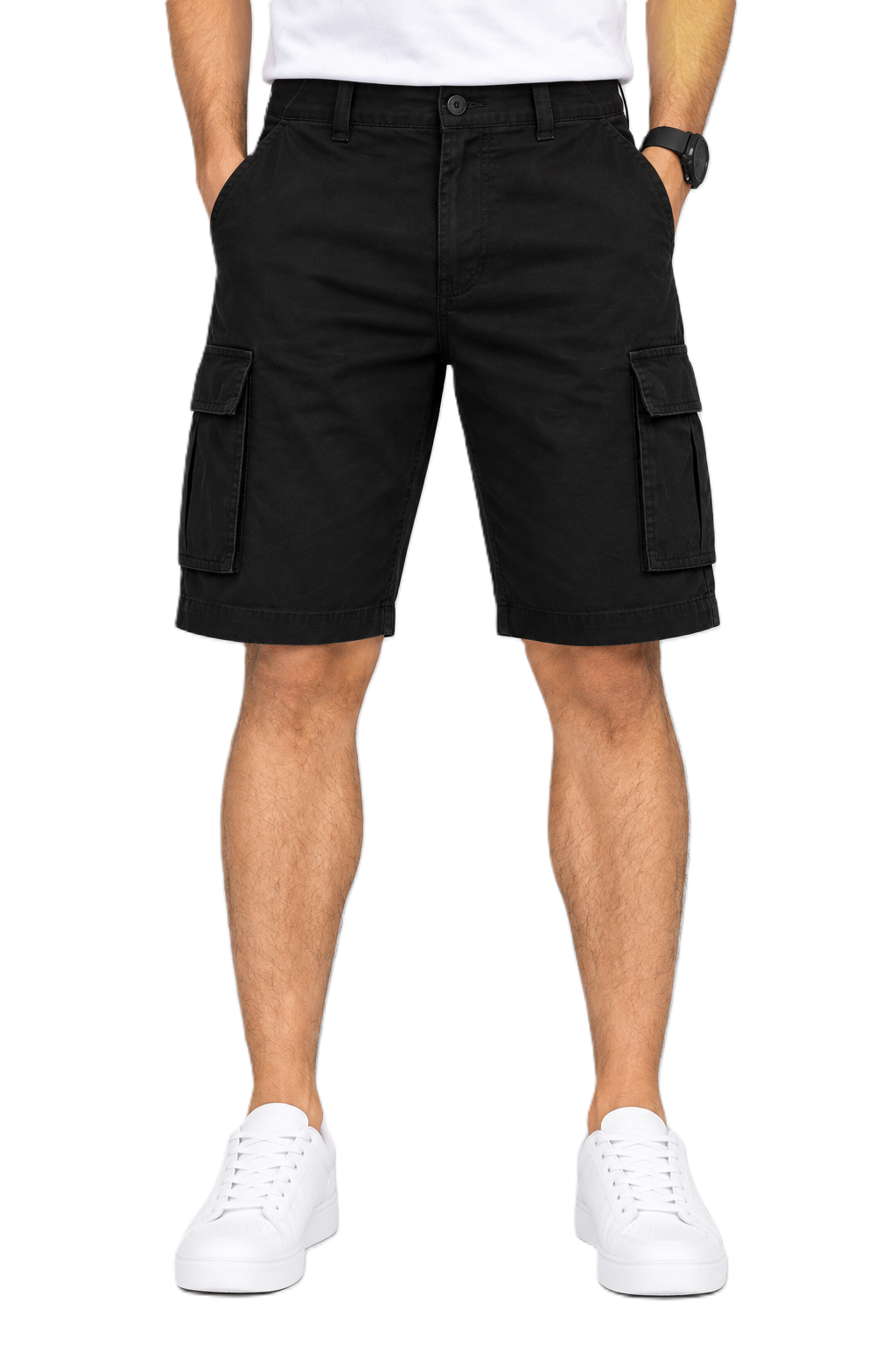 Cotton Rich Cargo Shorts Summer