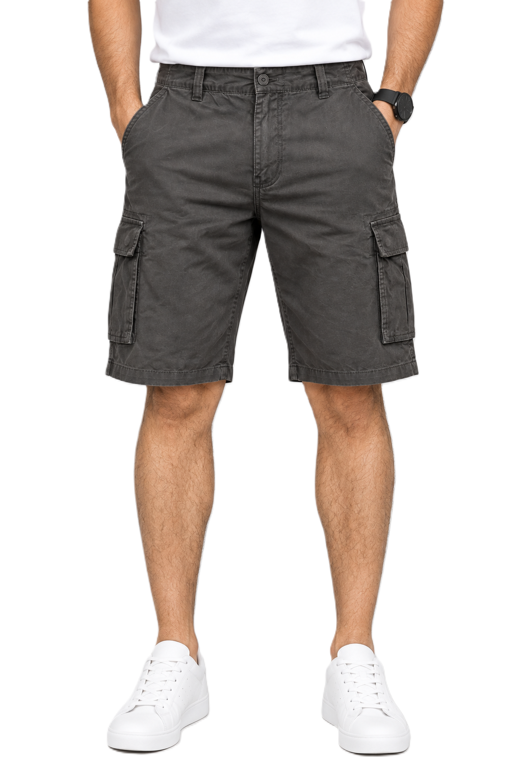 Cotton Rich Cargo Shorts Summer