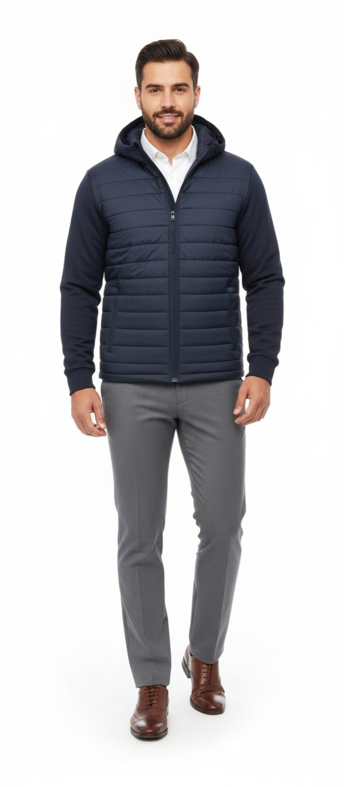 Mens Puffer Padded Jacket