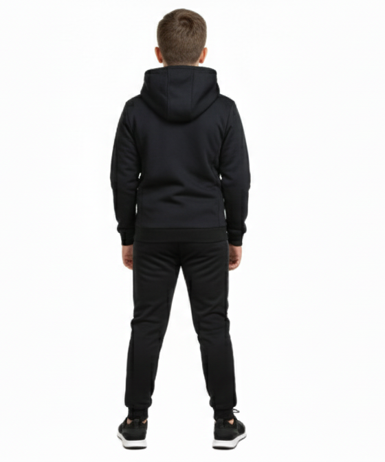Boys slim fit tracksuit Jogging Bottom top & hoodie Hoody Junior, Kids