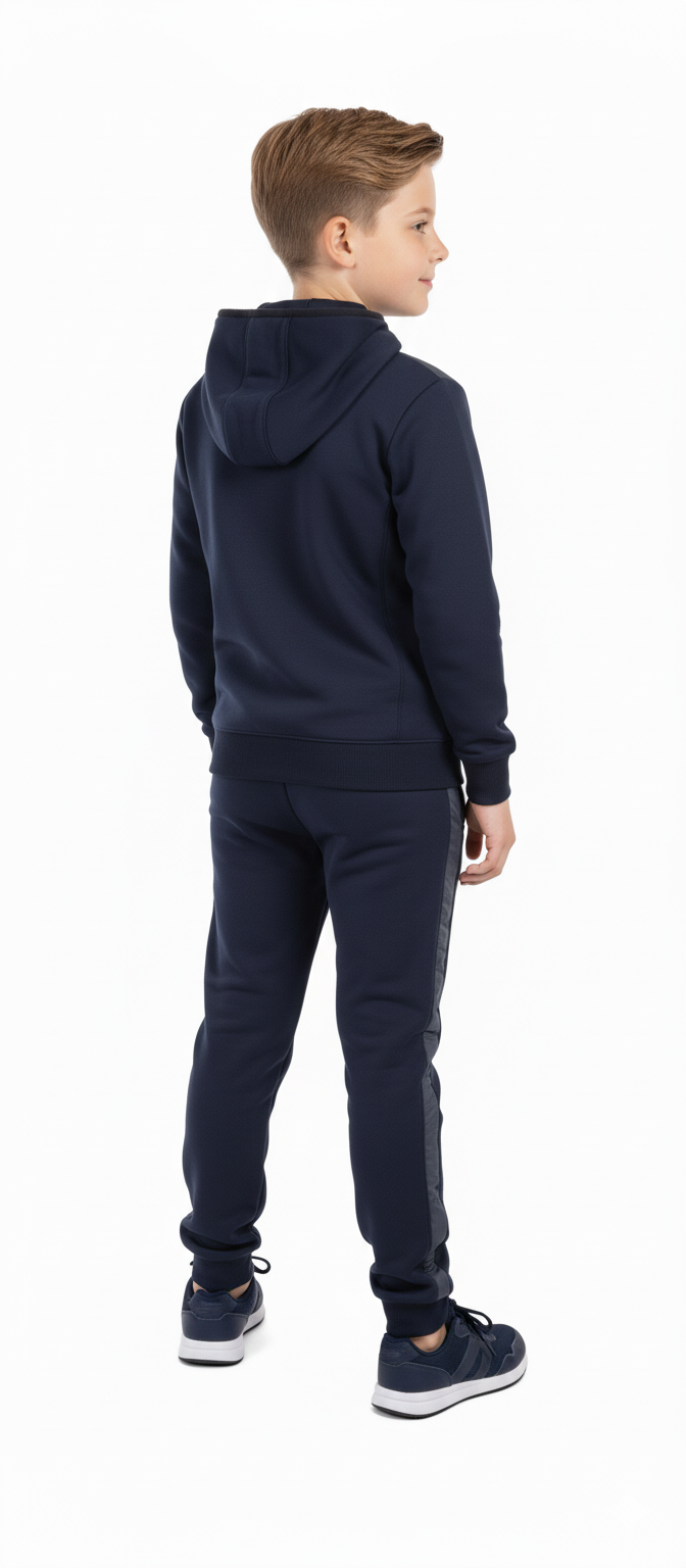 Boys slim fit tracksuit Jogging Bottom top & hoodie Hoody Junior, Kids