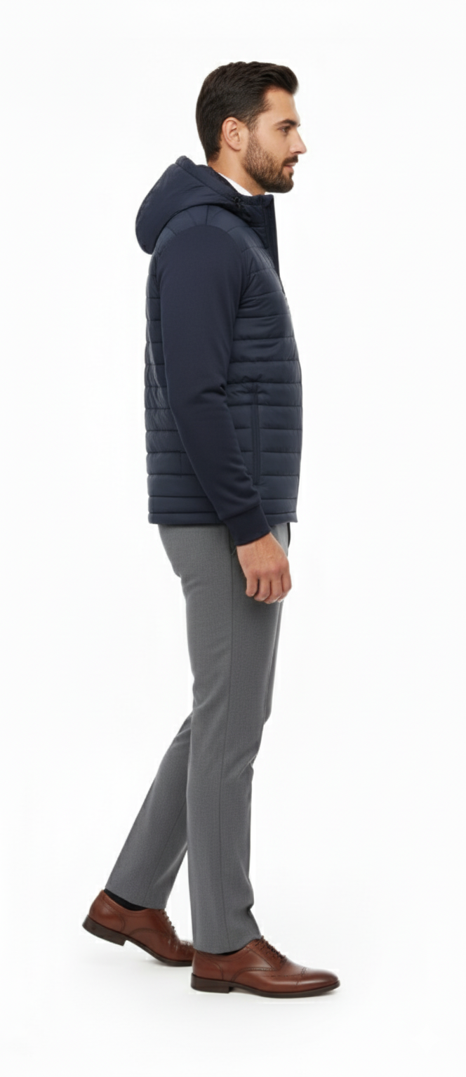 Mens Puffer Padded Jacket