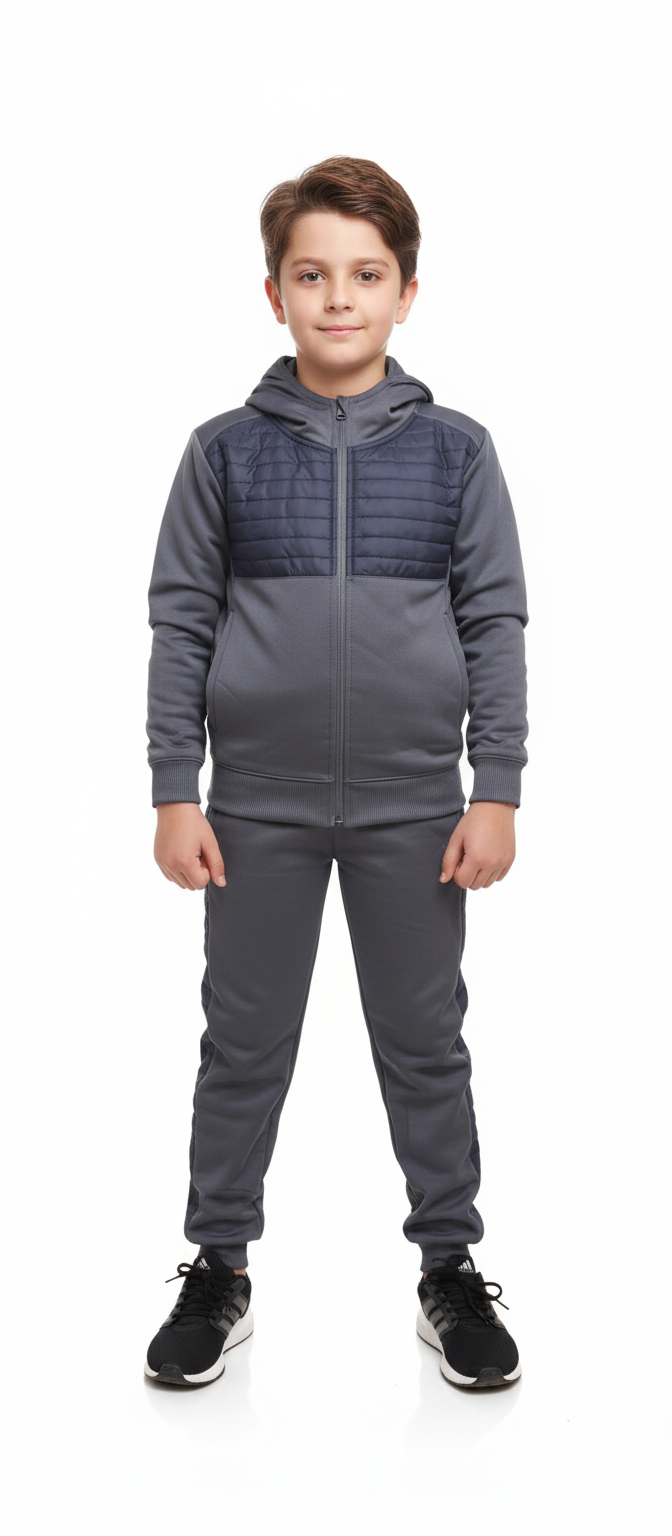 Boys slim fit tracksuit Jogging Bottom top & hoodie Hoody Junior, Kids