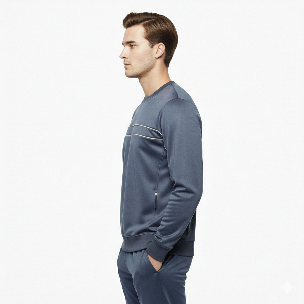 Mens Plain Sweatshirt Jersey