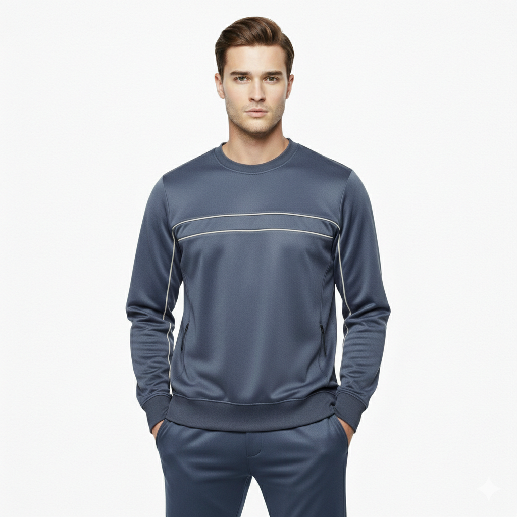 Mens Plain Sweatshirt Jersey