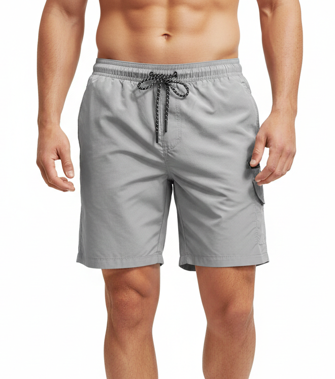 Mens Summer CARGO ZIP POCKET