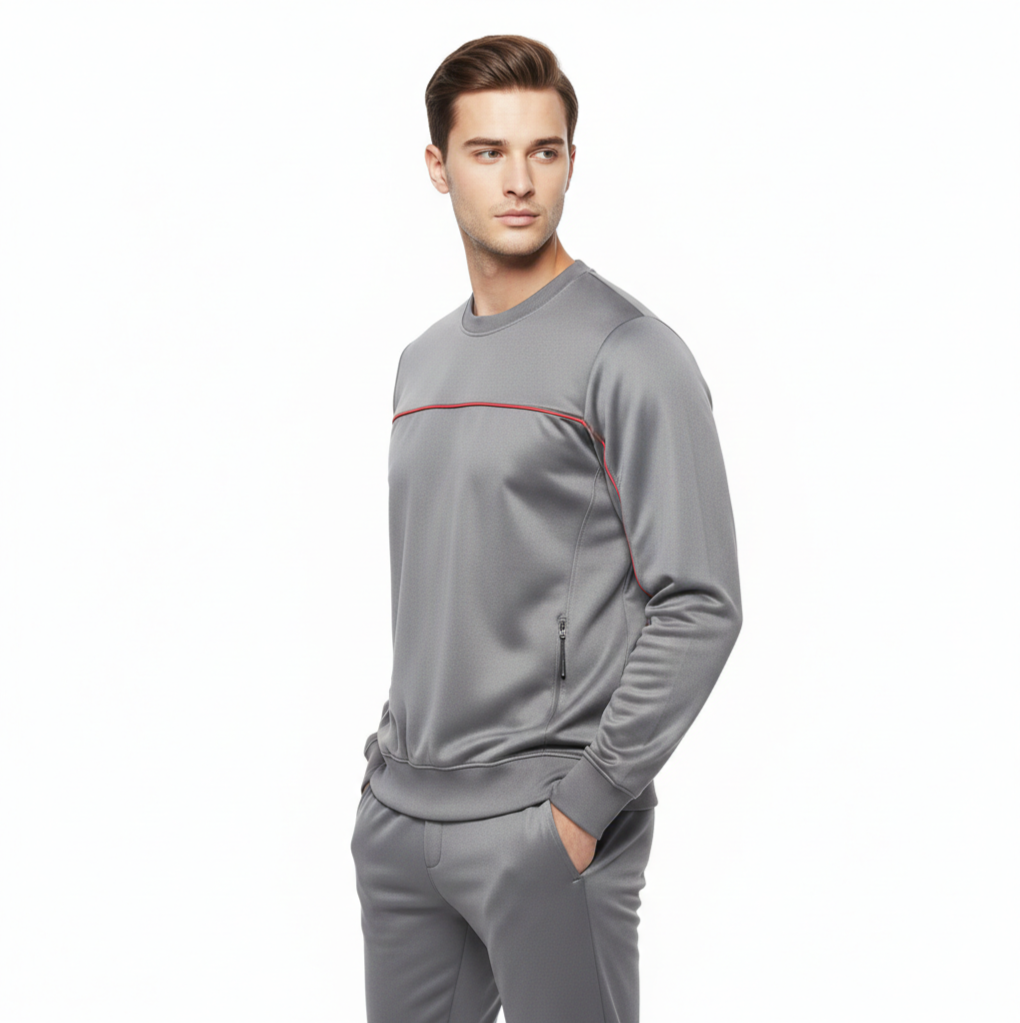 Mens Plain Sweatshirt Jersey