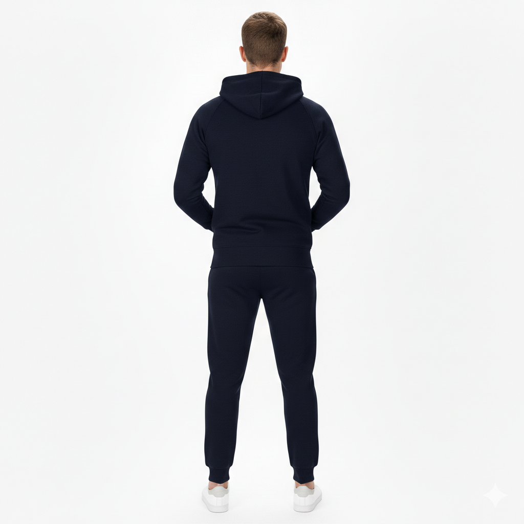 Mens Zipper Tracksuit Set