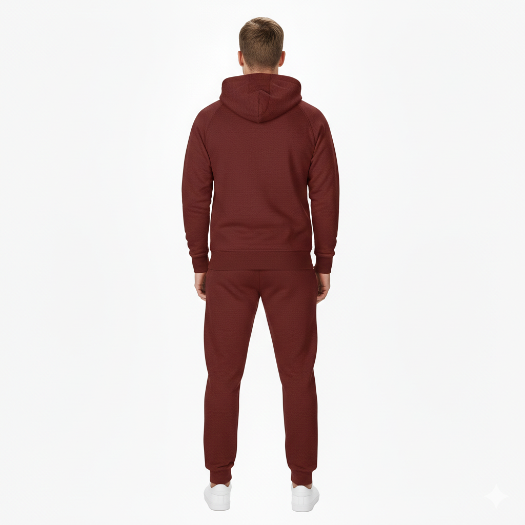 Mens Zipper Tracksuit Set