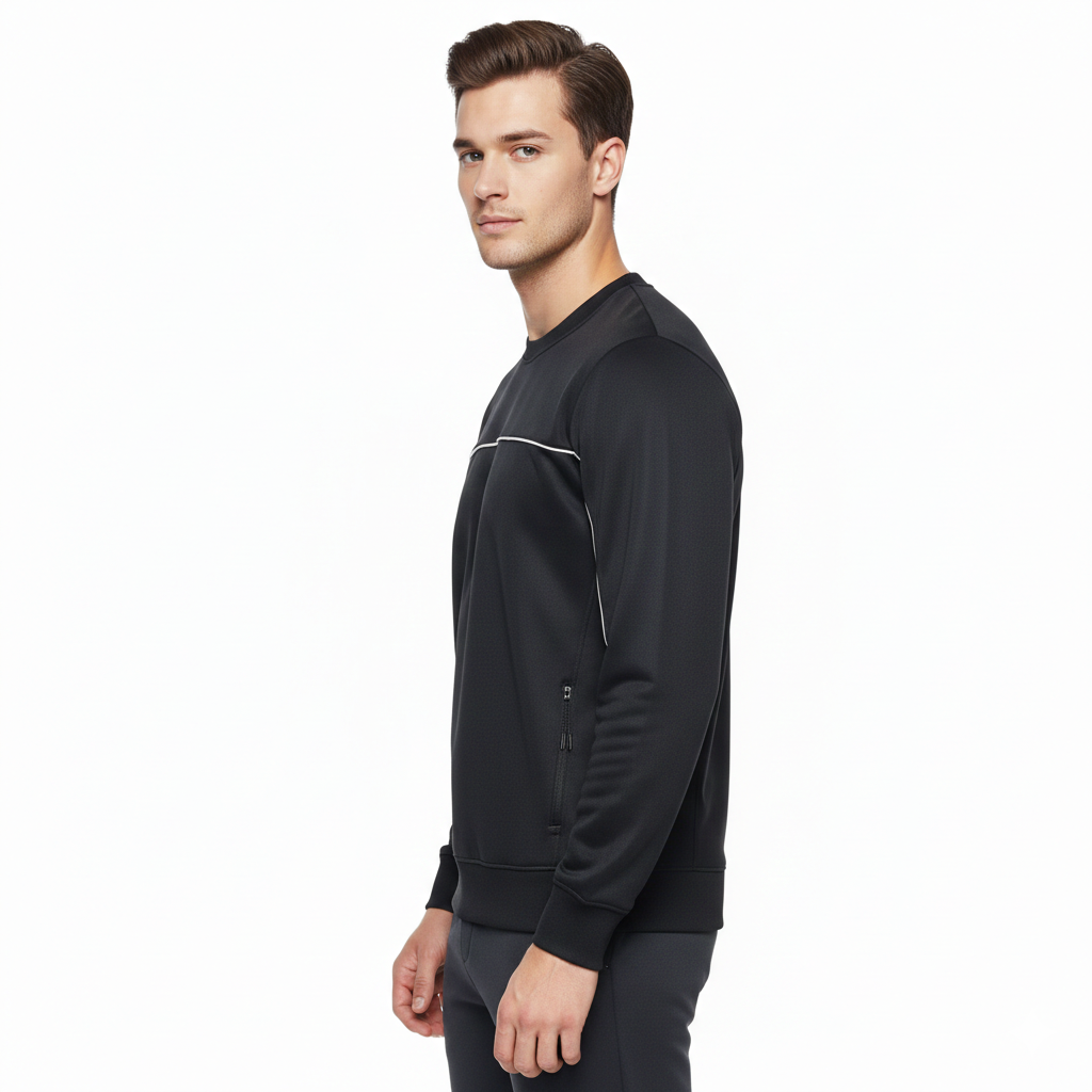 Mens Plain Sweatshirt Jersey