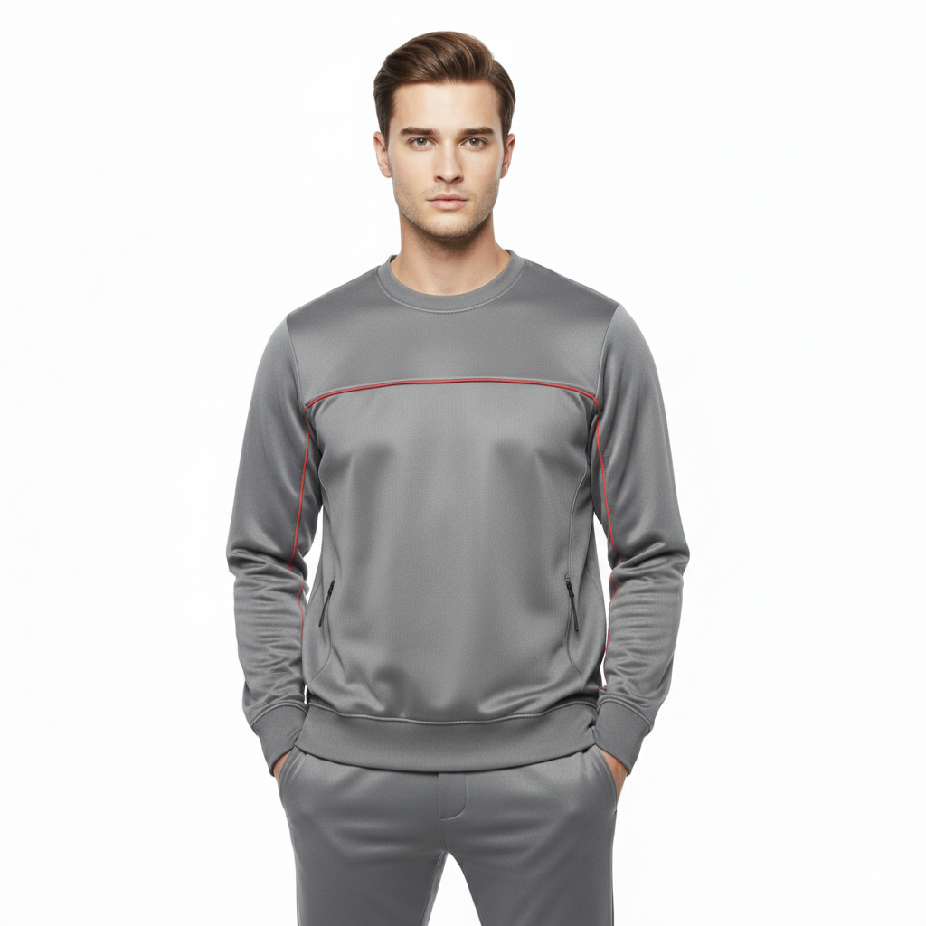 Mens Plain Sweatshirt Jersey