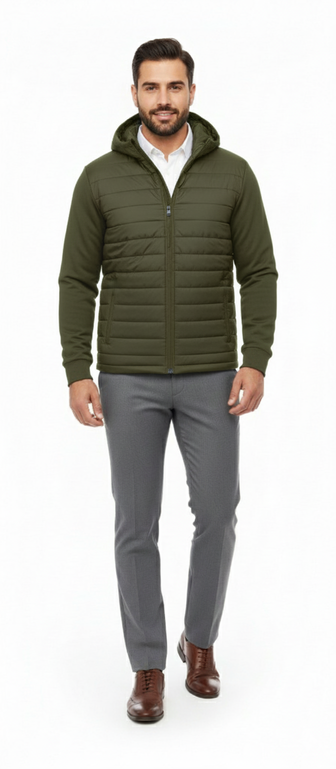 Mens Puffer Padded Jacket