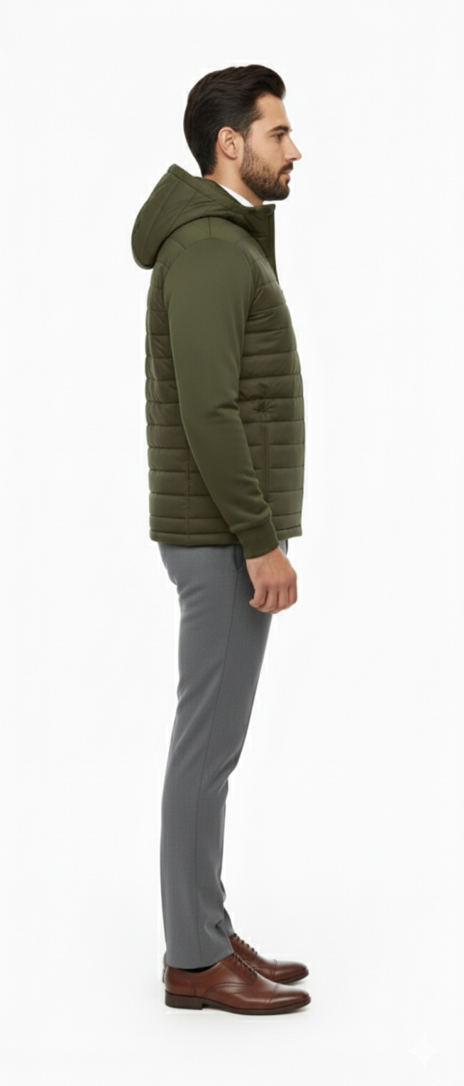 Mens Puffer Padded Jacket