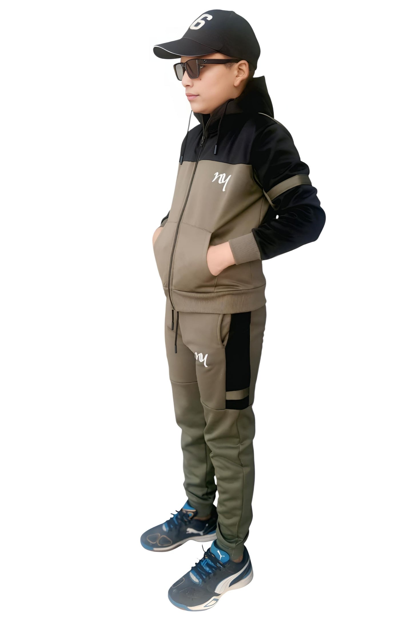 ASHTON Kids slim fit tracksuit