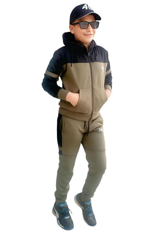 ASHTON Kids slim fit tracksuit