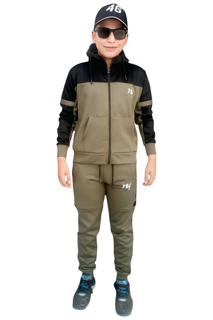 ASHTON Kids slim fit tracksuit