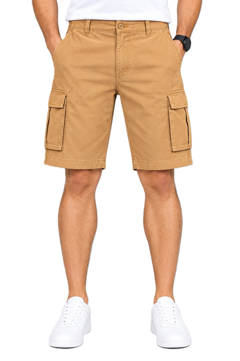 Cotton Rich Cargo Shorts Summer