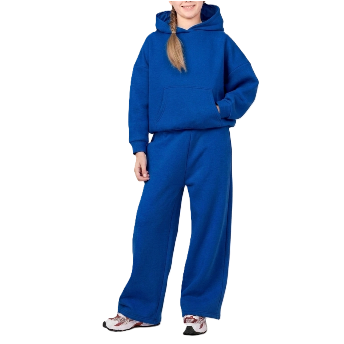 Girls Baggy Fit Tracksuit Set