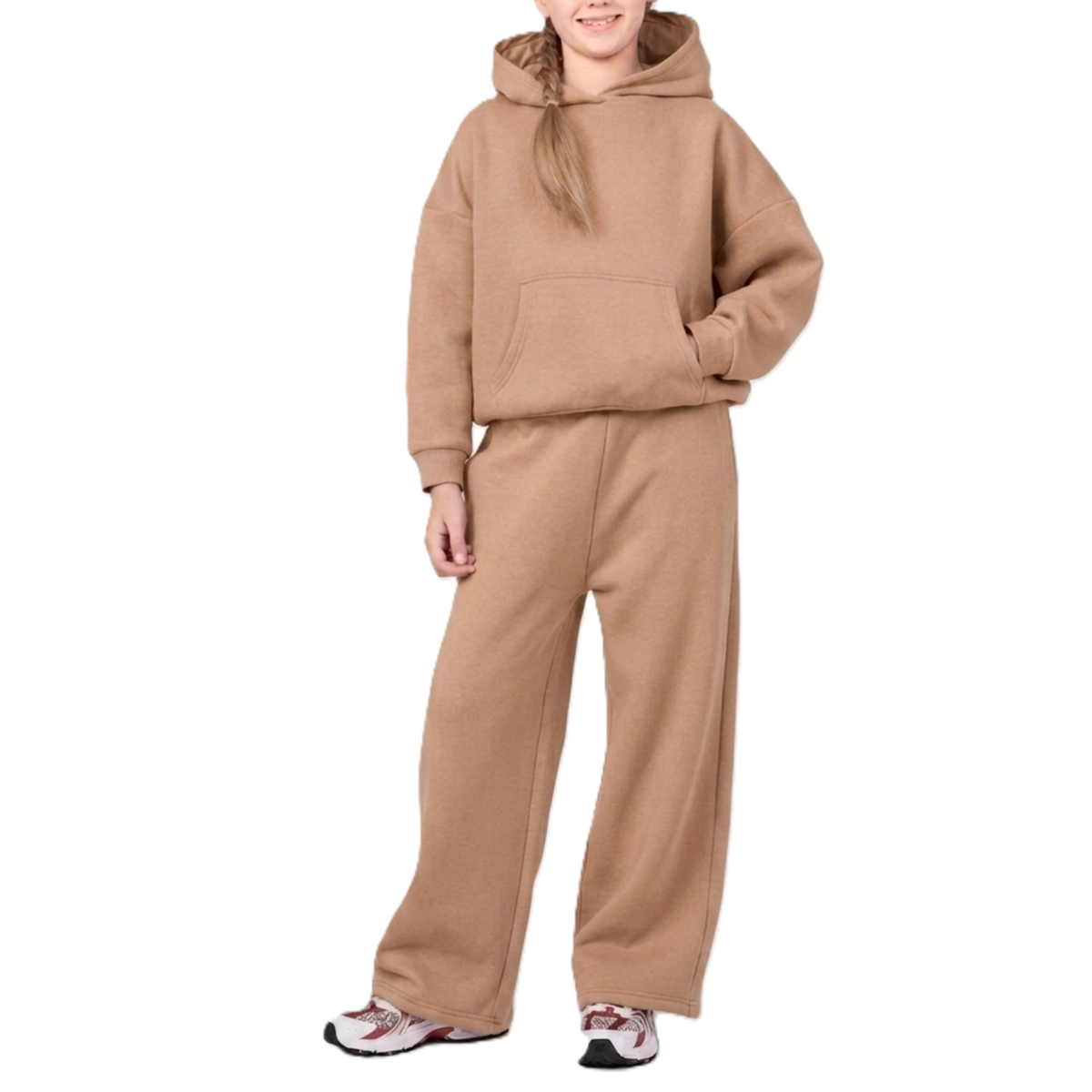 Girls Baggy Fit Tracksuit Set