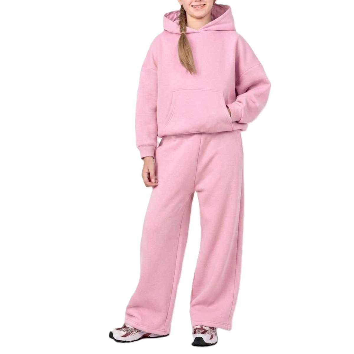 Girls Baggy Fit Tracksuit Set