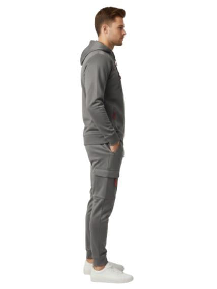 Mens Slim Fit Hoodie Tracksuit