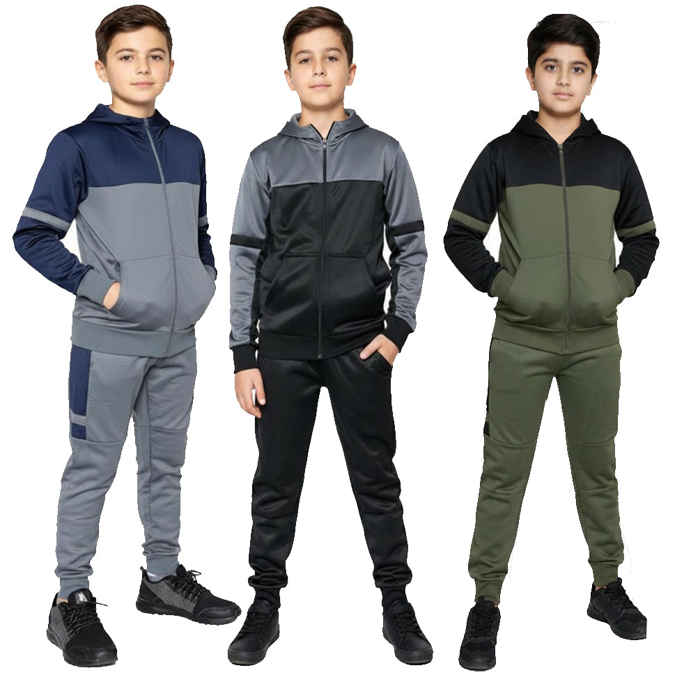 ASHTON Kids slim fit tracksuit