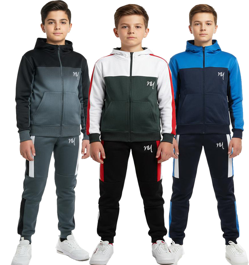 Ugoki Junior Tracksuits Set, Kids Two-Piece Athletic Wear