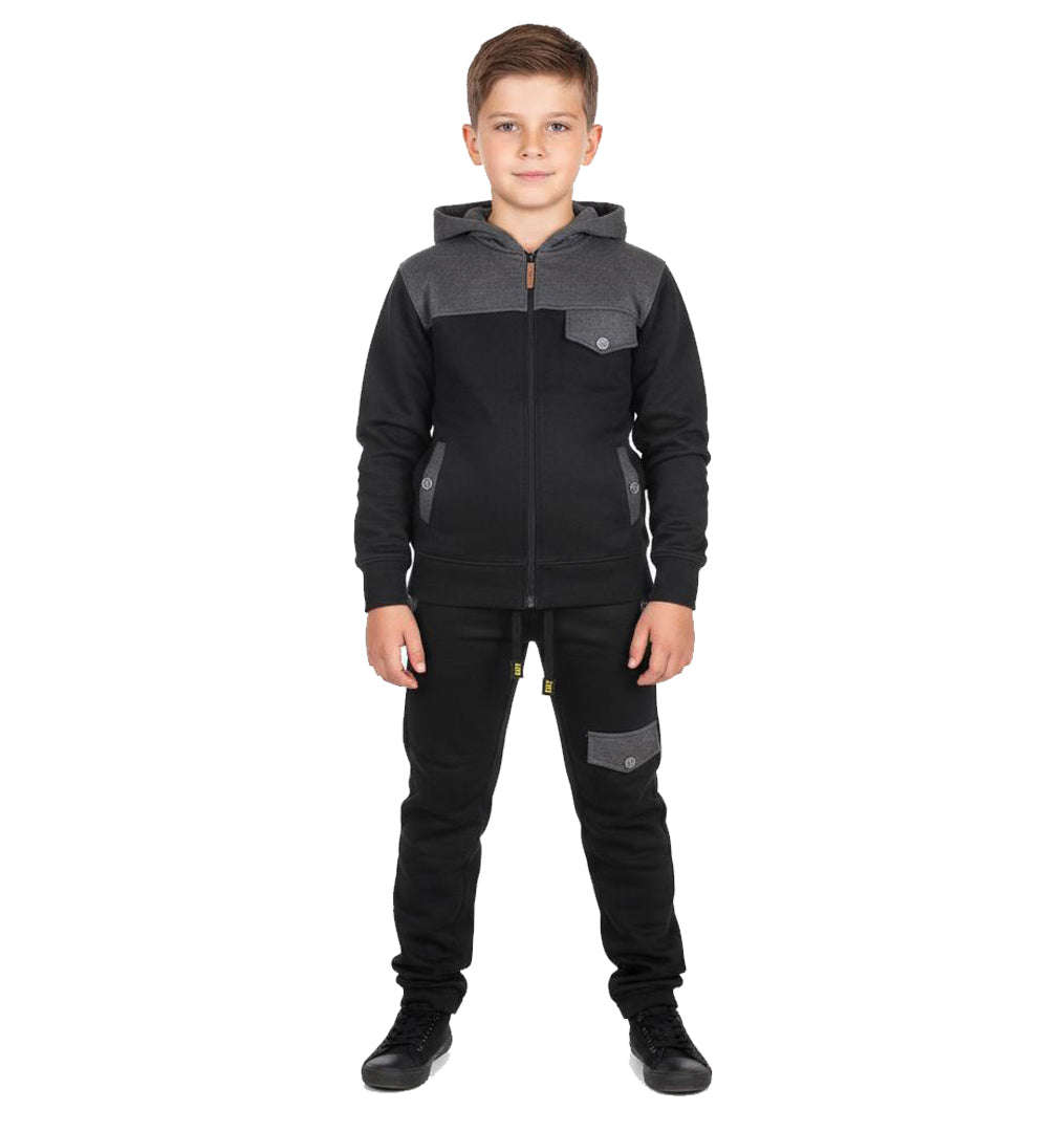 Premier Junior Tracksuits Set, Kids Two-Piece Athletic Wear