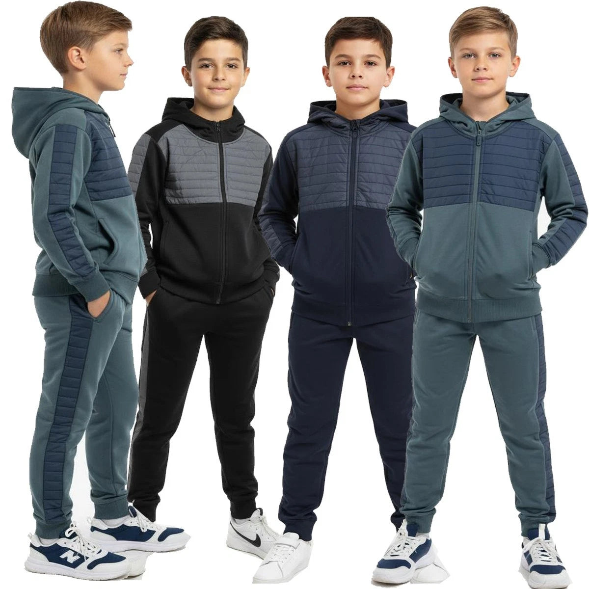 Kids Poly Fleece Tracksuits