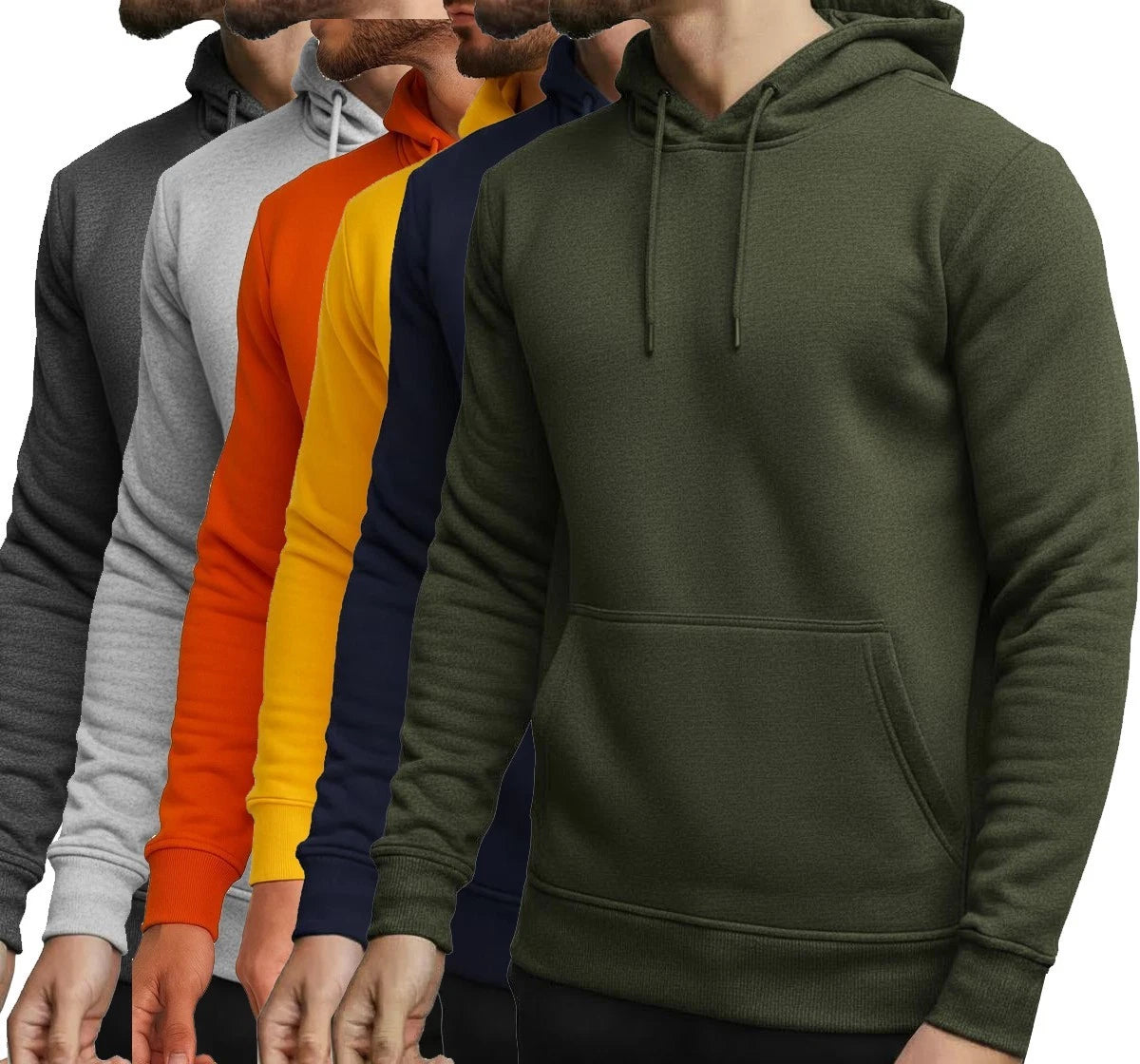 Mens Pullover Hoodie Hooded Sweatshirt
