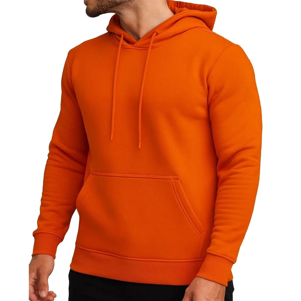 Mens Pullover Hoodie Hooded Sweatshirt