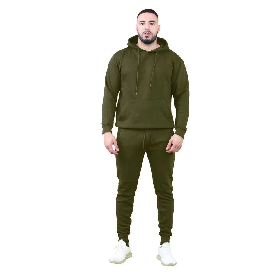 Pullover Tracksuit Set Overhead Hoody & Joggers Set
