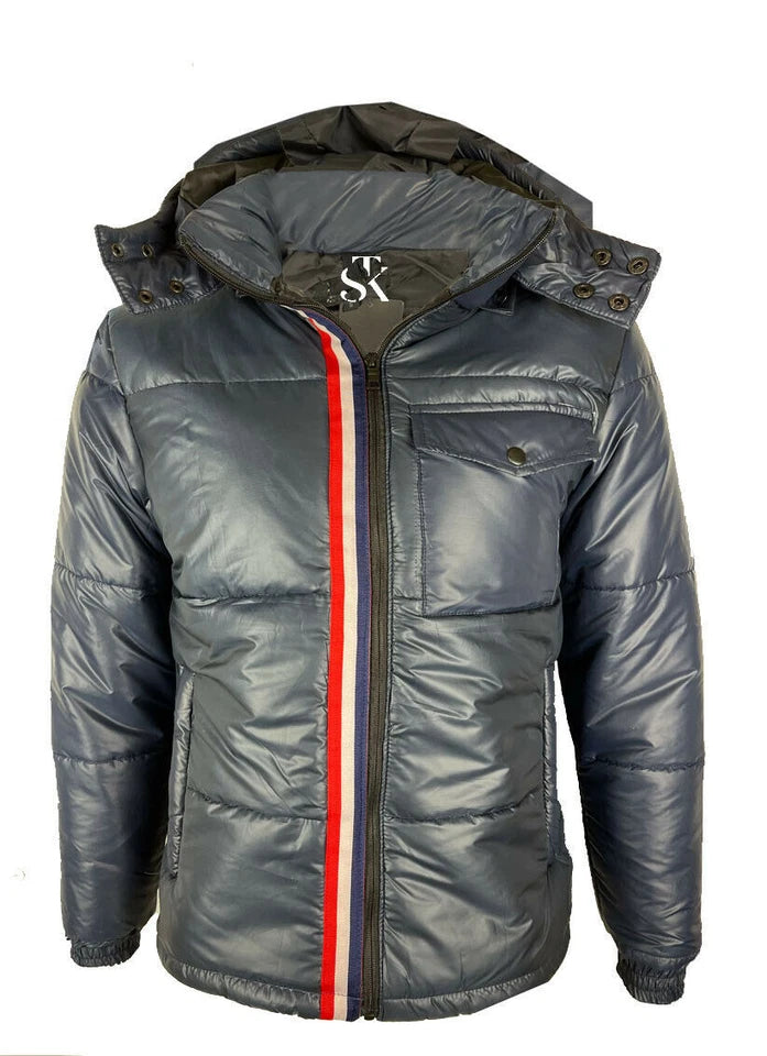 Mens Frari  Jackets Zip Up Quilted