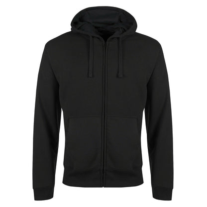 Plain Zipper Hoody Jumper Black,Charcoal,Grey,Navy. S-2XL
