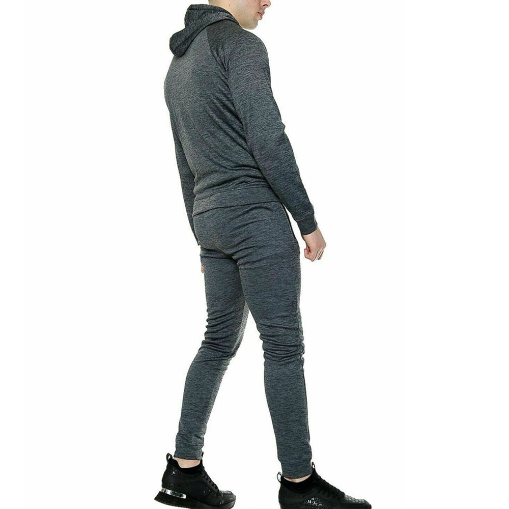 Icon Poly Tracksuit Charcoal